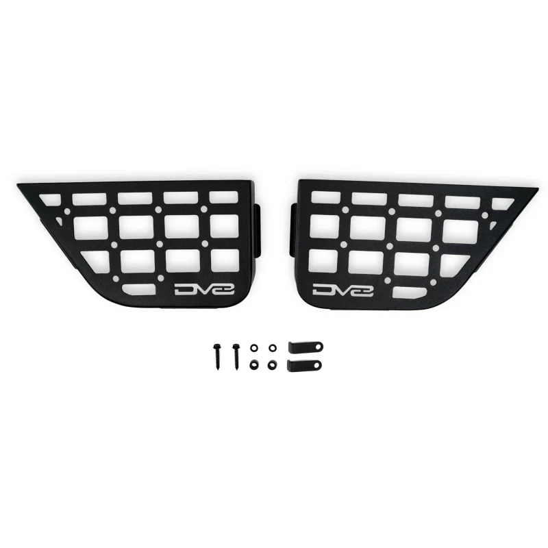 DV8 Offroad 2011-2018 Jeep Wrangler JK 2-Door Slim Front Door ONLY Molle Pockets Model MPJK-07 - Image 4