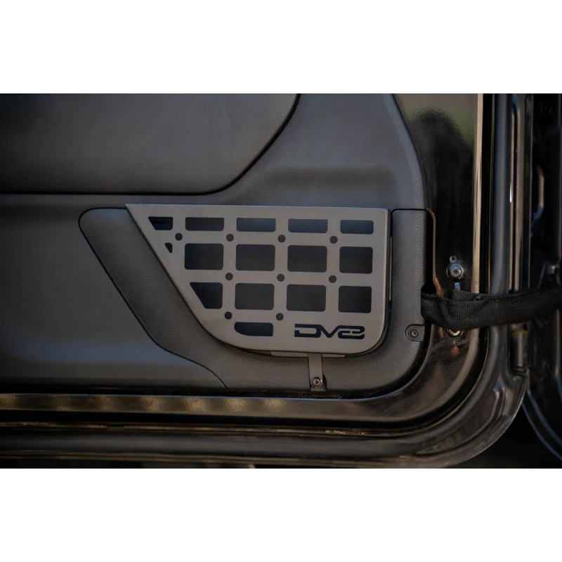 DV8 Offroad 2011-2018 Jeep Wrangler JK 2-Door Slim Front Door ONLY Molle Pockets Model MPJK-07 - Image 6