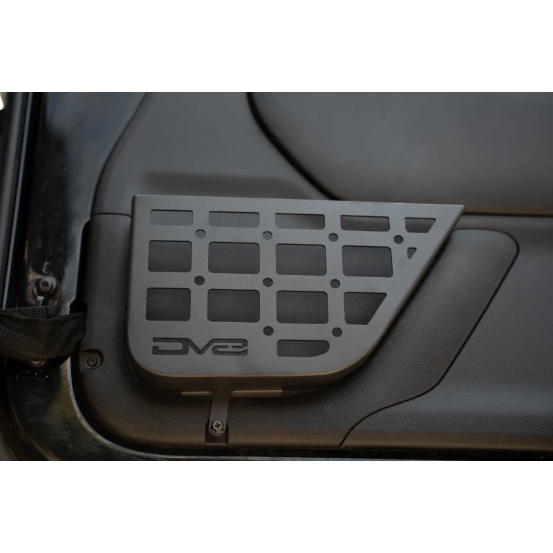 DV8 Offroad 2011-2018 Jeep Wrangler JK 2-Door Slim Front Door ONLY Molle Pockets Model MPJK-07 - Image 7