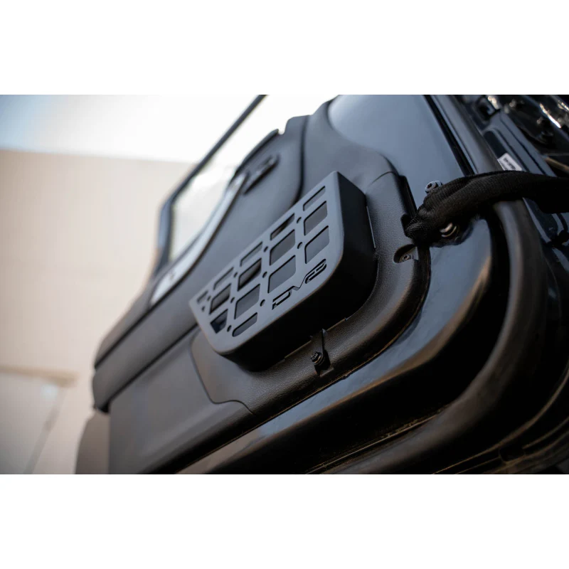 DV8 Offroad 2011-2018 Jeep Wrangler JK 2-Door Slim Front Door ONLY Molle Pockets Model MPJK-07 - Image 9