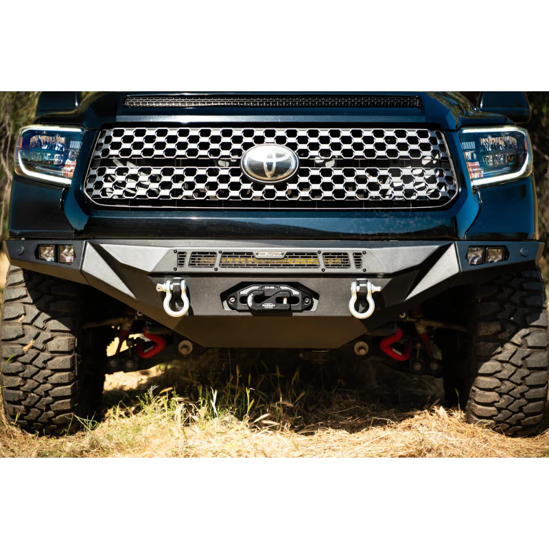DV8 Offroad 2014-2021 Toyota Tundra Spec Series Front Bumper Model FBTT2-06 - Image 18