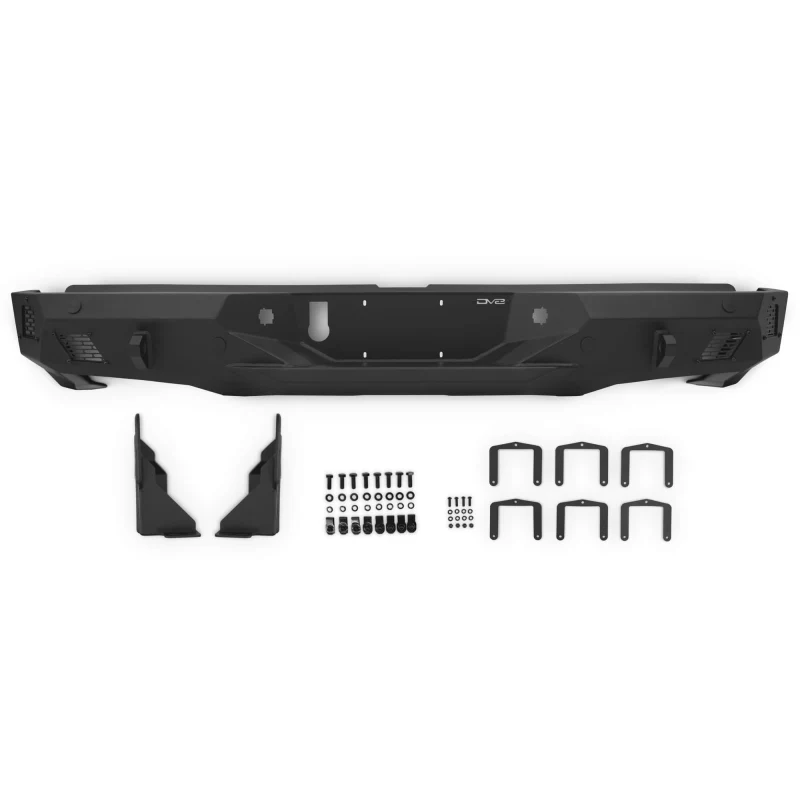DV8 Offroad 2014-2021 Toyota Tundra Spec Series Rear Bumper Model RBTT2-06 - Image 2