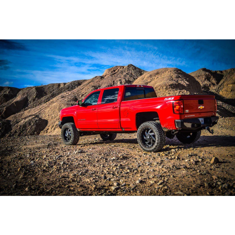 DV8 Offroad 2016-2018 Chevrolet Silverado 1500 Steel Rear Bumper Model RBCS1-02 - Image 2