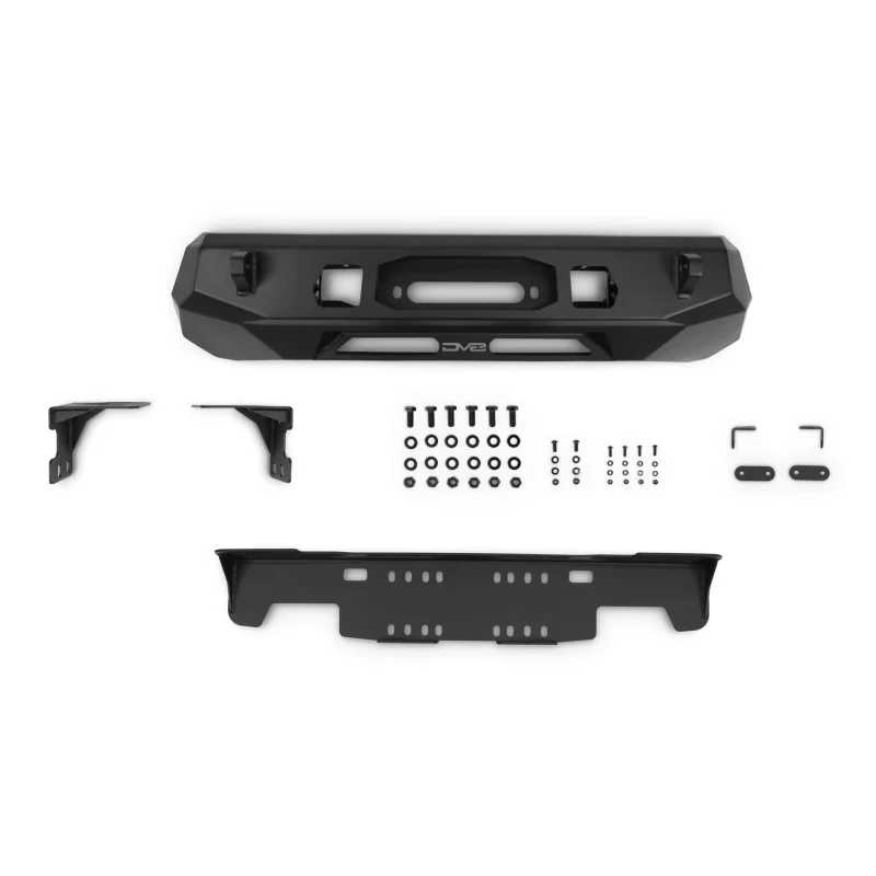 DV8 Offroad 2016-2023 Toyota Tacoma Centric Winch Front Bumper Model FBTT1-06 - Image 2