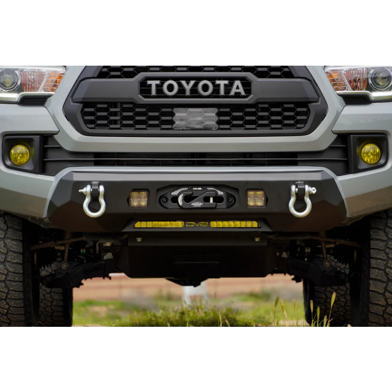 DV8 Offroad 2016-2023 Toyota Tacoma Centric Winch Front Bumper Model FBTT1-06 - Image 8