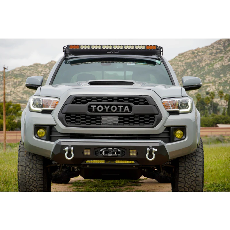 DV8 Offroad 2016-2023 Toyota Tacoma Centric Winch Front Bumper Model FBTT1-06 - Image 9