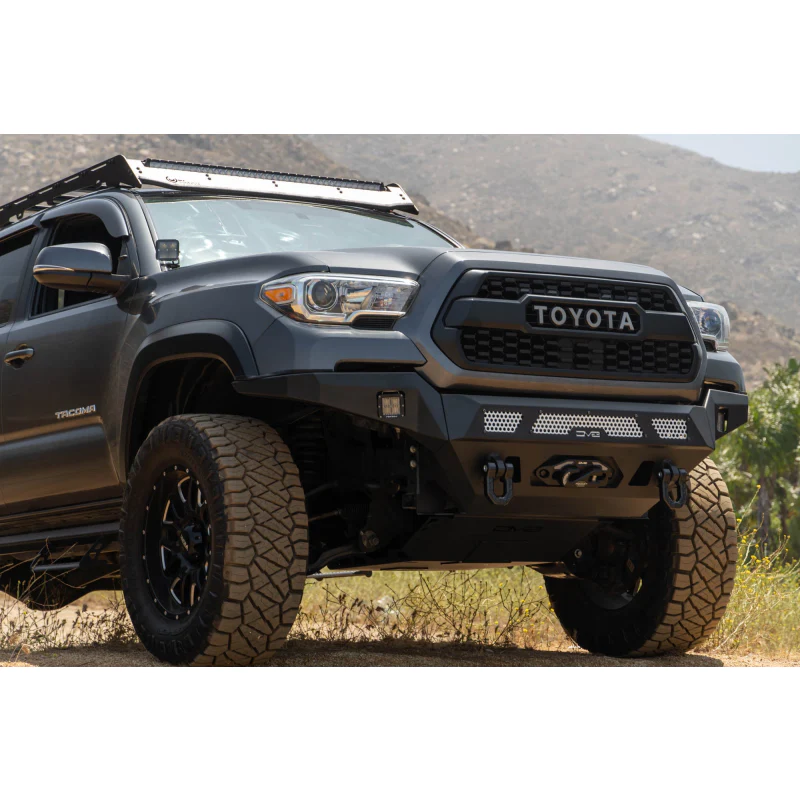 DV8 Offroad 2016-2023 Toyota Tacoma Mto Series Winch Front Bumper Model FBTT1-07 - Image 13