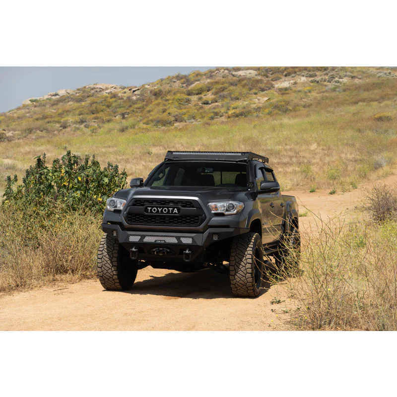 DV8 Offroad 2016-2023 Toyota Tacoma Mto Series Winch Front Bumper Model FBTT1-07 - Image 5