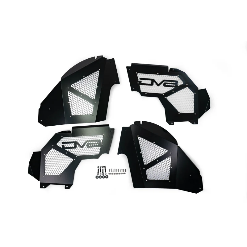 DV8 Offroad 2018-2018 Jeep Wrangler JL JLU Gladiator JT Front Inner Fenders Model INFEND-03FB - Image 14
