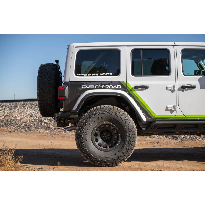 DV8 Offroad 2018-2024 Jeep Wrangler JL JLU Rear Inner Fenders Model INFEND-06RB - Image 12