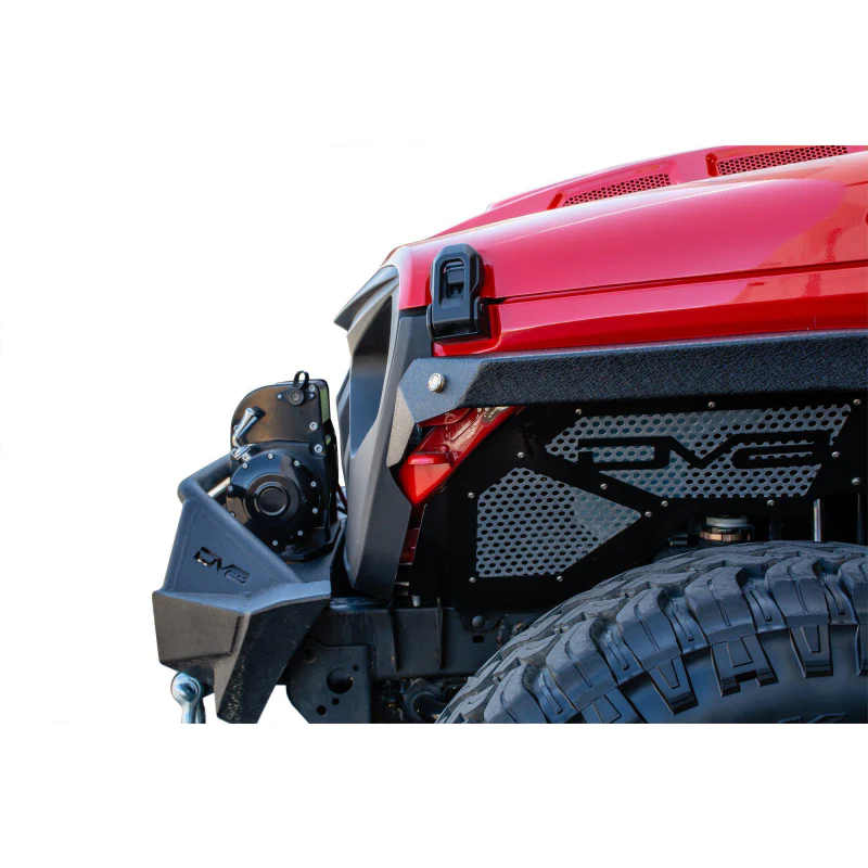 DV8 Offroad 2018-2025 Jeep Gladiator JT Replacement Grille Black Model GRJL-01 - Image 3