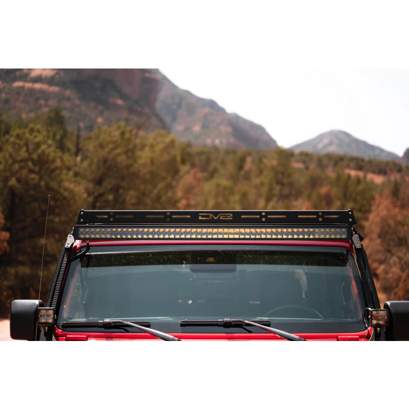 DV8 Offroad 2018-2025 Jeep Gladiator JT ,Wrangler JL 2-Doors Roof Rack Model RRJL-02 - Image 12