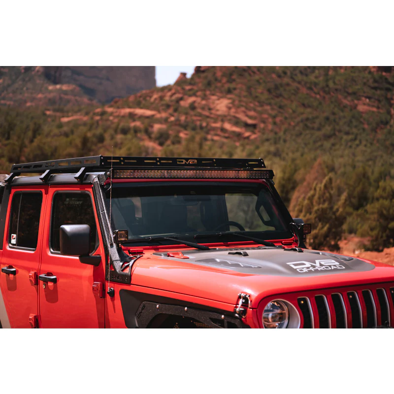 DV8 Offroad 2018-2025 Jeep Gladiator JT ,Wrangler JL 2-Doors Roof Rack Model RRJL-02 - Image 14