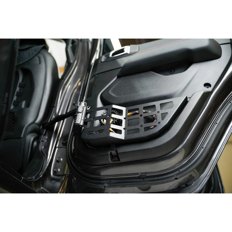 DV8 Offroad 2018-2025 Jeep Gladiator JT Wrangler JLU Rear Door Pocket Molle Panels Model MPJL-06 - Image 2