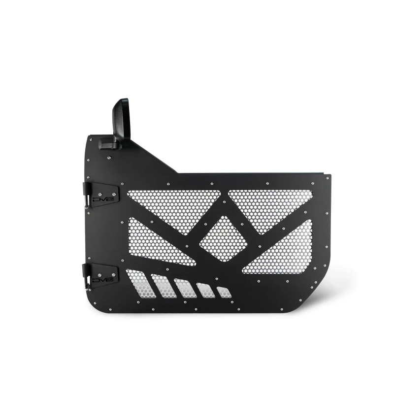 DV8 Offroad 2018-2025 Jeep Gladiator JT WranglerJL JLU Front Half-Doors With Alum Mesh Model HDJL-01F - Image 4
