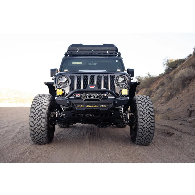DV8 Offroad 2018-2025 Jeep Gladiator Wrangler Spec Series Front Bumper Model FBJL-09 - Image 14