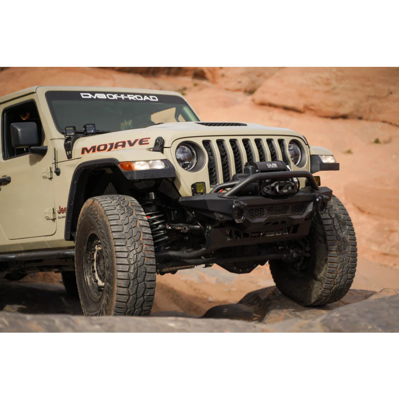 DV8 Offroad 2018-2025 Jeep Gladiator Wrangler Spec Series Front Bumper Model FBJL-09 - Image 15