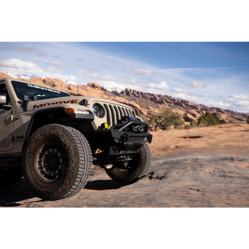 DV8 Offroad 2018-2025 Jeep Gladiator Wrangler Spec Series Front Bumper Model FBJL-09 - Image 16