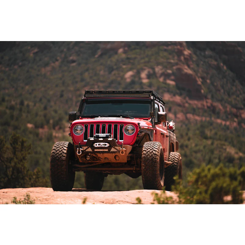 DV8 Offroad 2018-2025 Jeep Jeep Gladiator JT Wrangler JL JLU LED Headlights - Chrome Model HLCJL-01 - Image 13