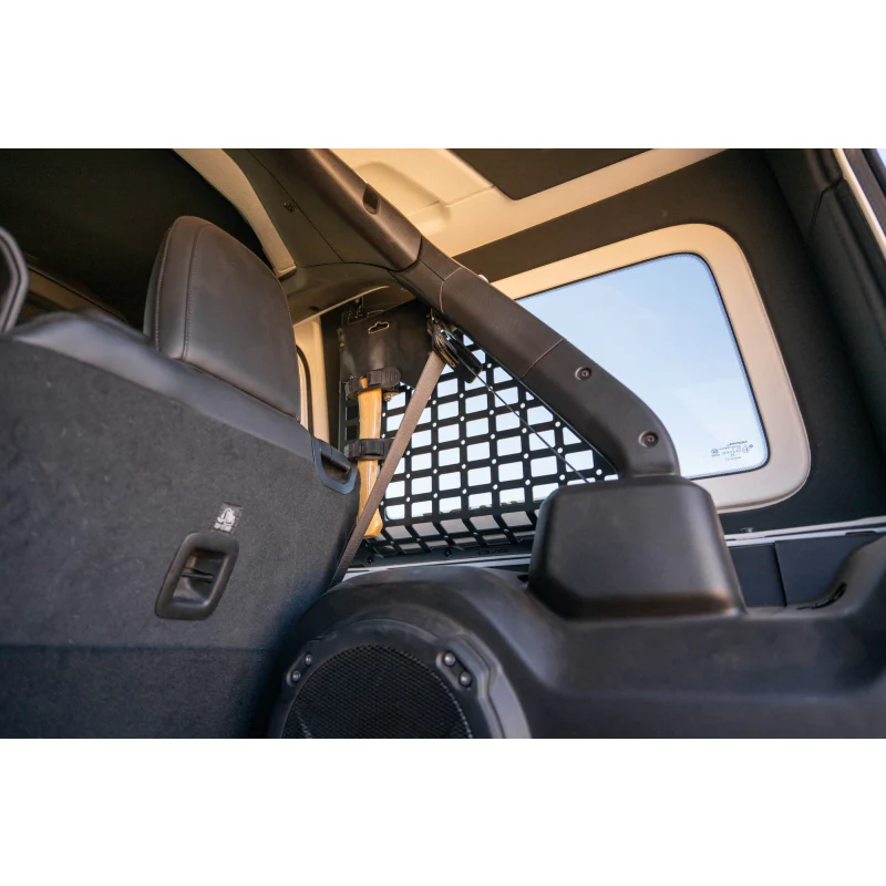DV8 Offroad 2018-2025 Jeep Wrangler 4-Door Rear Window Pocketed Molle Panels Model MPJL-02 - Image 13