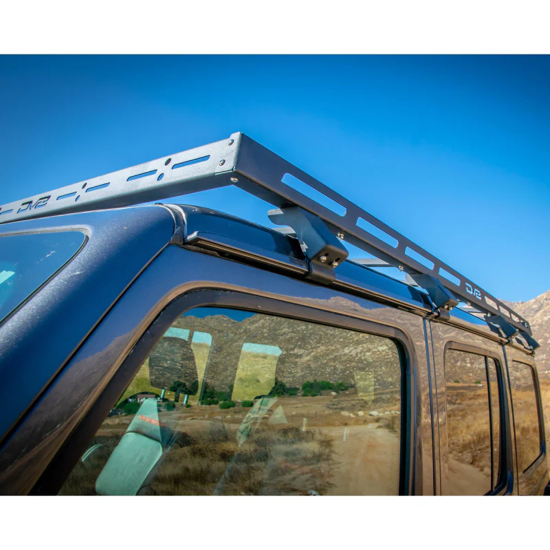 DV8 Offroad 2018-2025 Jeep Wrangler 4-Door Roof Rack Model RRJL-01 - Image 2