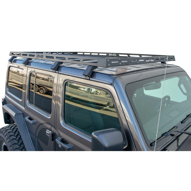 DV8 Offroad 2018-2025 Jeep Wrangler 4-Door Roof Rack Model RRJL-01 - Image 6