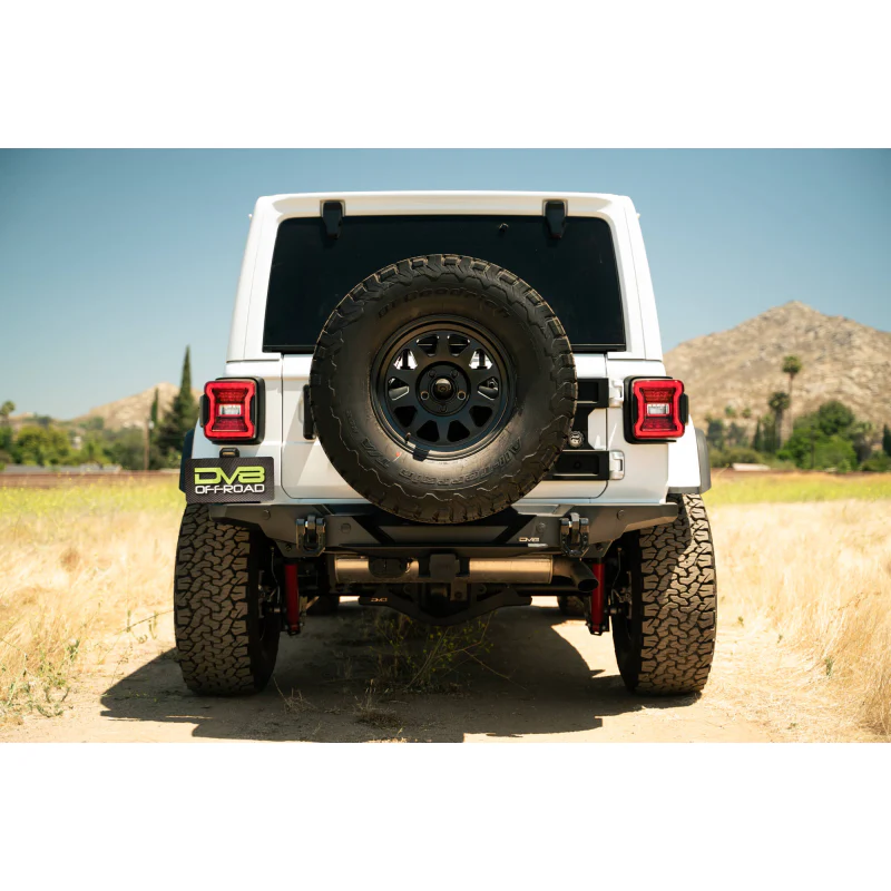 DV8 Offroad 2018-2025 Jeep Wrangler Fs-15 Series Rear Bumper Model RBJL-11 - Image 10