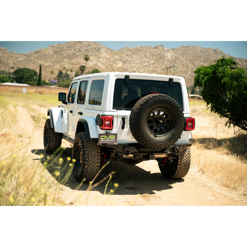 DV8 Offroad 2018-2025 Jeep Wrangler Fs-15 Series Rear Bumper Model RBJL-11 - Image 14