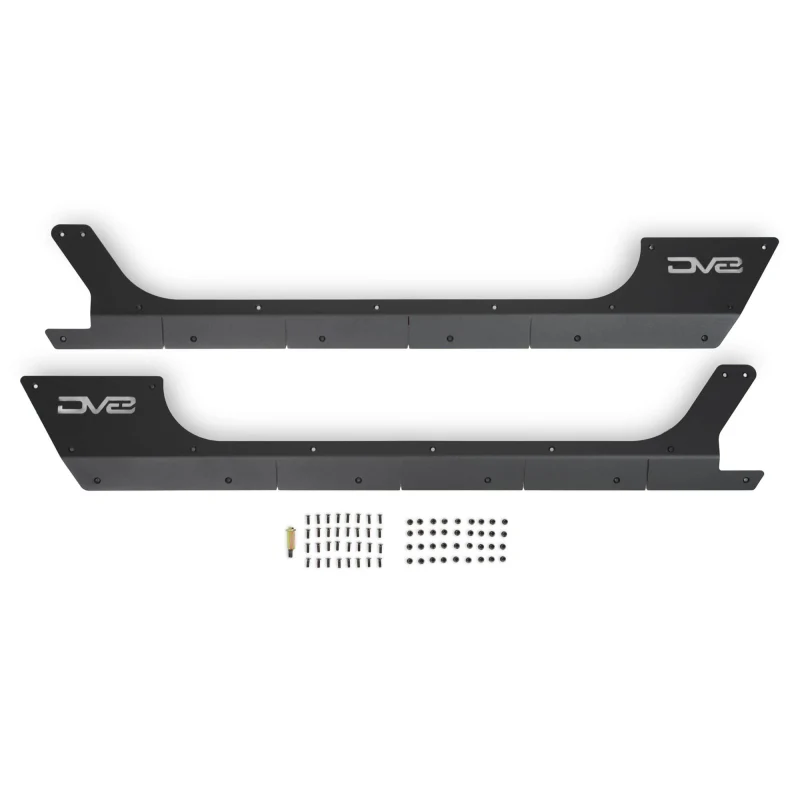 DV8 Offroad 2018-2025 Jeep Wrangler JL 2-Door Rock Skins Model SRJL-29 - Image 10