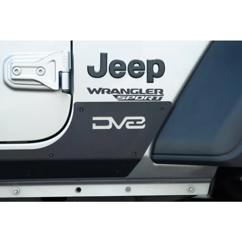 DV8 Offroad 2018-2025 Jeep Wrangler JL 2-Door Rock Skins Model SRJL-29 - Image 7