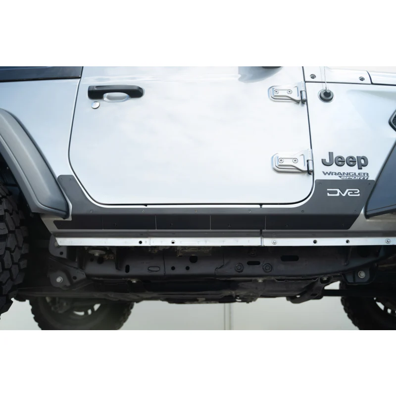 DV8 Offroad 2018-2025 Jeep Wrangler JL 2-Door Rock Skins Model SRJL-29 - Image 9