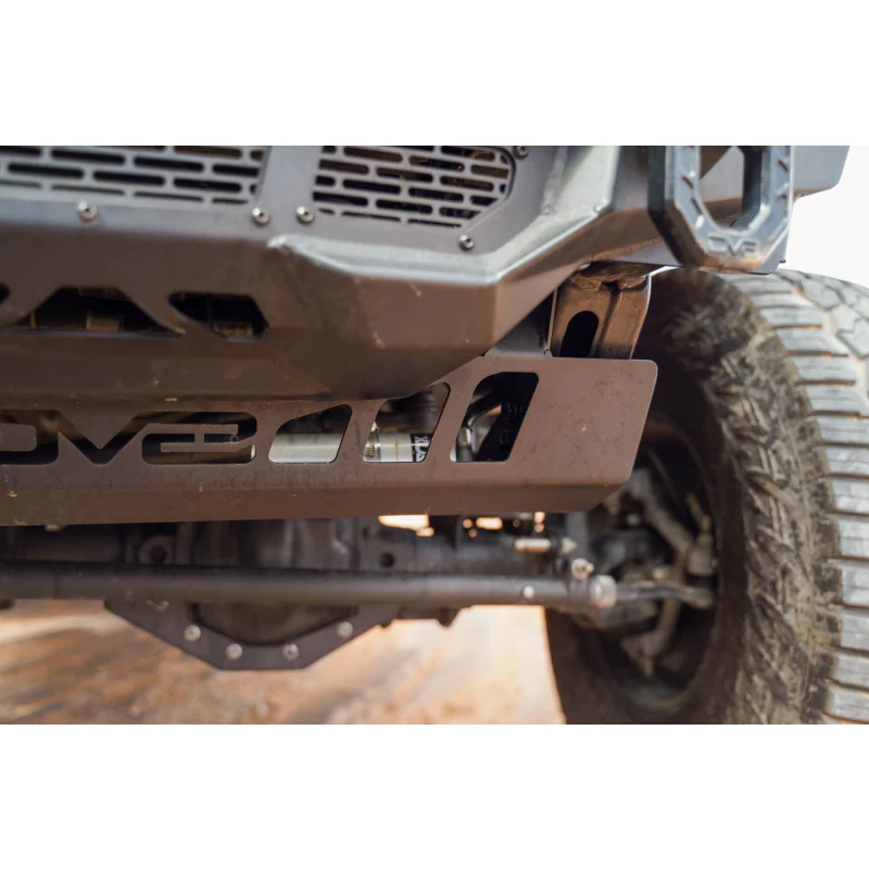 DV8 Offroad 2018=2025 Jeep Wrangler JL JL , Gladiator JT Front Bumper Sway-Bar Disconnect Motor Skid Plate Model SPJL-02 - Image 17