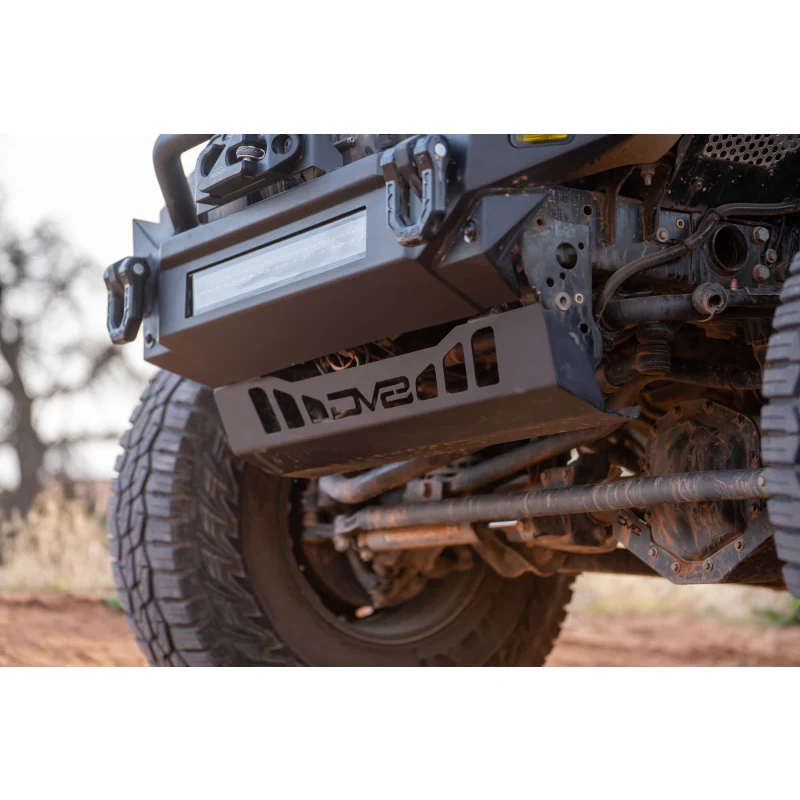 DV8 Offroad 2018=2025 Jeep Wrangler JL JL , Gladiator JT Front Bumper Sway-Bar Disconnect Motor Skid Plate Model SPJL-02 - Image 19