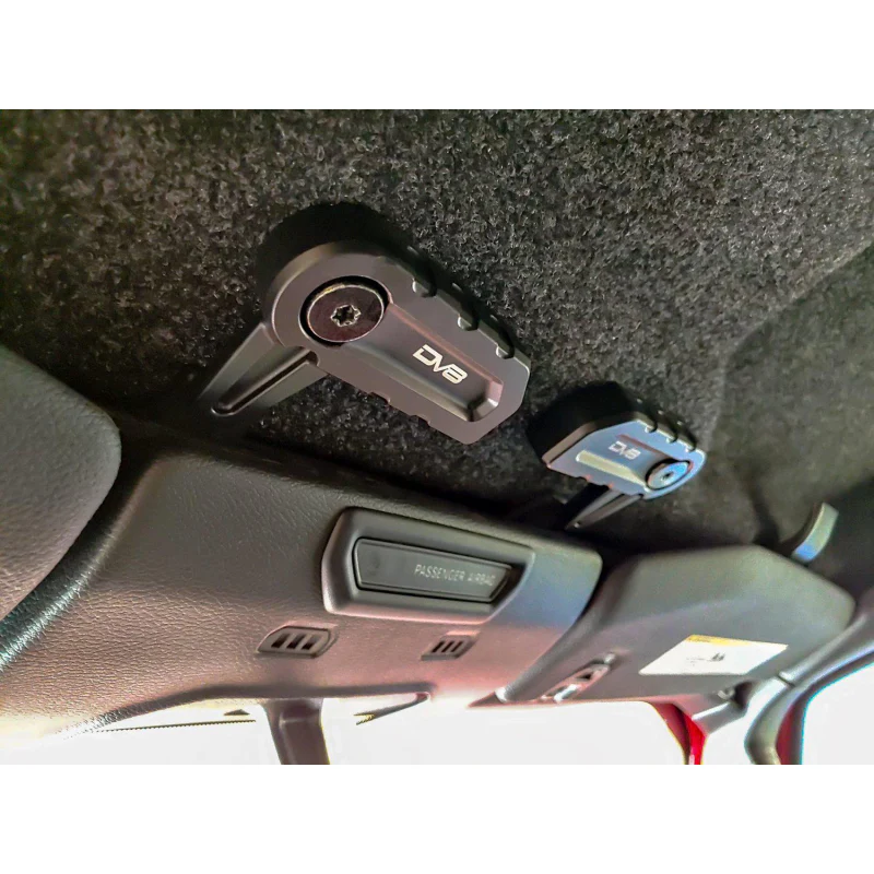 DV8 Offroad 2018-2025 Jeep Wrangler JL JLU Billet T-Handles for Hard Top Model HTJL-H - Image 3