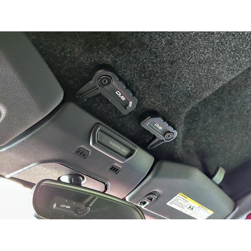 DV8 Offroad 2018-2025 Jeep Wrangler JL JLU Billet T-Handles for Hard Top Model HTJL-H - Image 4