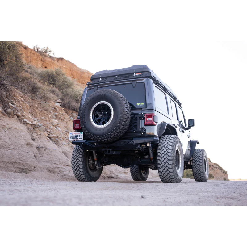 DV8 Offroad 2018-2025 Jeep Wrangler JL JLU DV8 Offroad Spec Series Rear Bumper Model RBJL-09 - Image 11