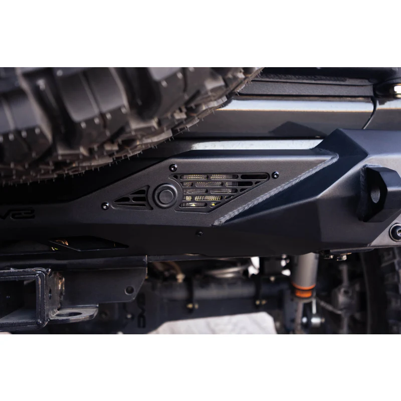 DV8 Offroad 2018-2025 Jeep Wrangler JL JLU DV8 Offroad Spec Series Rear Bumper Model RBJL-09 - Image 2