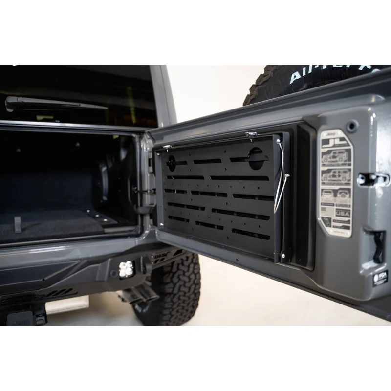 DV8 Offroad 2018-2025 Jeep Wrangler JL JLU Folding Trail Table Model TTJL-01 - Image 3