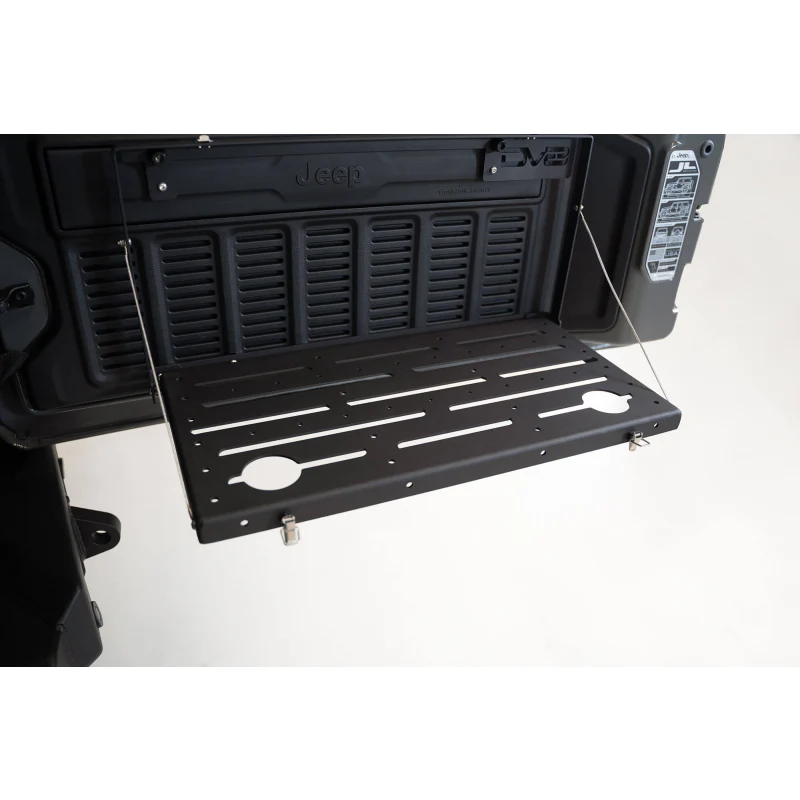 DV8 Offroad 2018-2025 Jeep Wrangler JL JLU Folding Trail Table Model TTJL-01 - Image 7