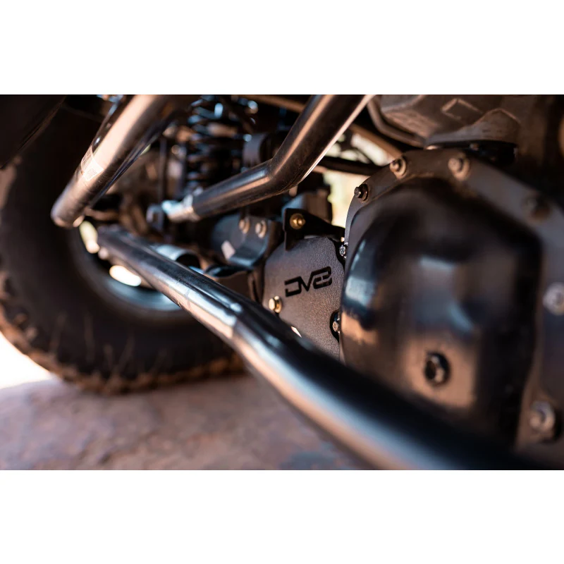 DV8 Offroad 2018-2025 Jeep Wrangler JL JLU Gladiator JT Front Differential Skid Plate Dana 44 Model SPJL-11 - Image 2