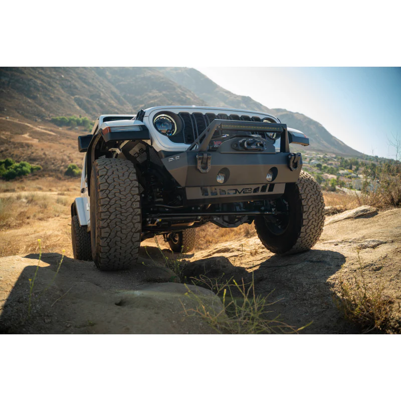DV8 Offroad 2018-2025 Jeep Wrangler JL JLU Gladiator JT Front Differential Skid Plate Model SPJL-12 - Image 11