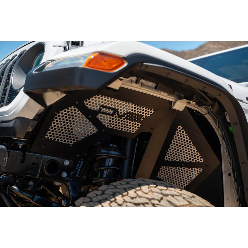 DV8 Offroad 2018-2025 Jeep Wrangler JL JLU Gladiator JT Front Inner Fenders Model INFEND-06FB - Image 11