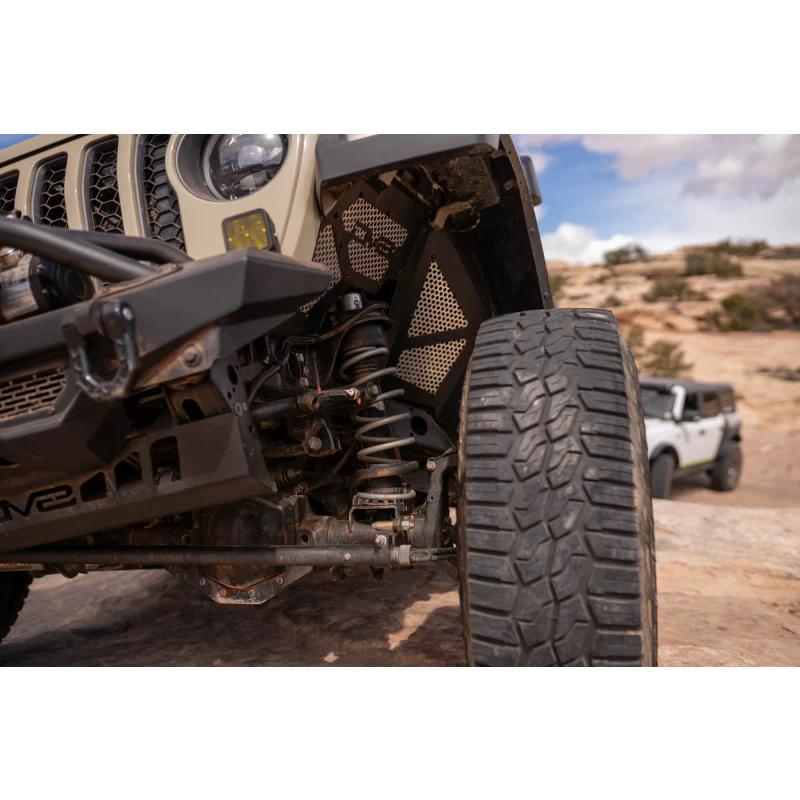 DV8 Offroad 2018-2025 Jeep Wrangler JL JLU Gladiator JT Front Inner Fenders Model INFEND-06FB - Image 21