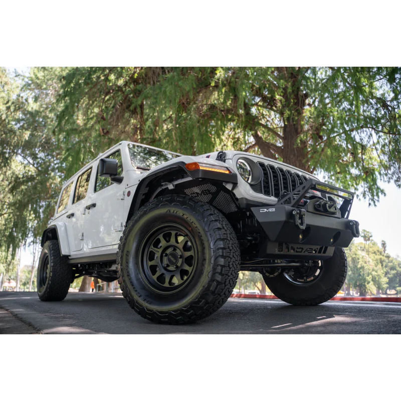 DV8 Offroad 2018-2025 Jeep Wrangler JL JLU Gladiator JT Front Inner Fenders Model INFEND-06FB - Image 5