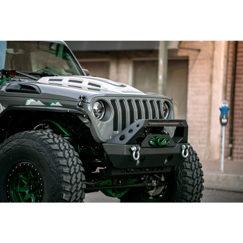 DV8 Offroad 2018-2025 Jeep Wrangler JL JLU Gladiator JT Heat Dispersion Hood Non-392 or Non-Mojave Model HDMBJL-01 - Image 5