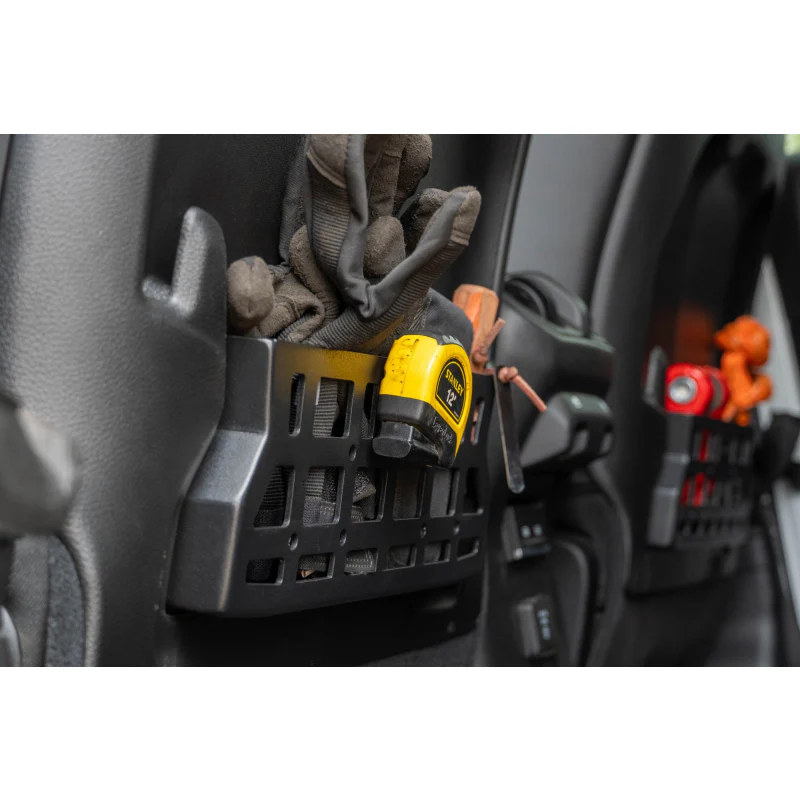 DV8 Offroad 2018-2025 Jeep Wrangler JL JLU Gladiator JT Seat Back Molle Pockets Model MPJL-09 - Image 5