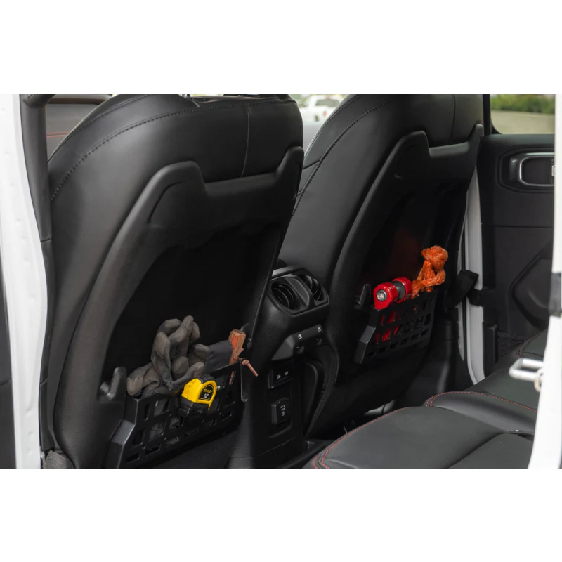 DV8 Offroad 2018-2025 Jeep Wrangler JL JLU Gladiator JT Seat Back Molle Pockets Model MPJL-09 - Image 6