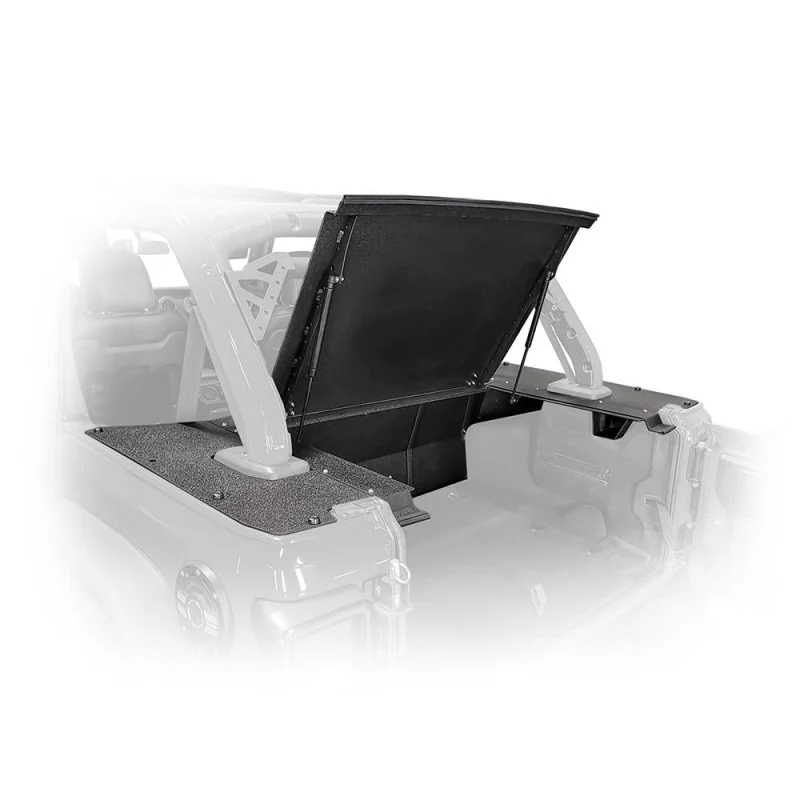 DV8 Offroad 2018-2025 Jeep Wrangler JL JLU Jeep JL 4-Door Rear Storage Security Cover Model JLRS-01 - Image 4