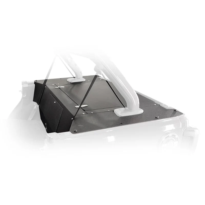 DV8 Offroad 2018-2025 Jeep Wrangler JL JLU Jeep JL 4-Door Rear Storage Security Cover Model JLRS-01 - Image 5