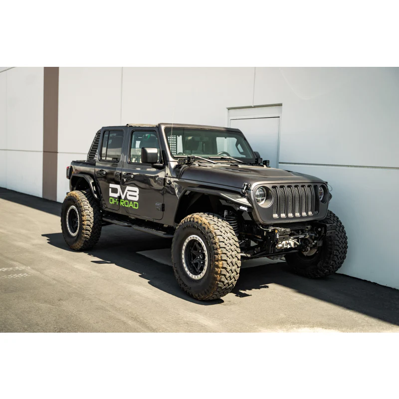 DV8 Offroad 4-Door OE Plus Running Boards Model SRJL-08 - Image 2